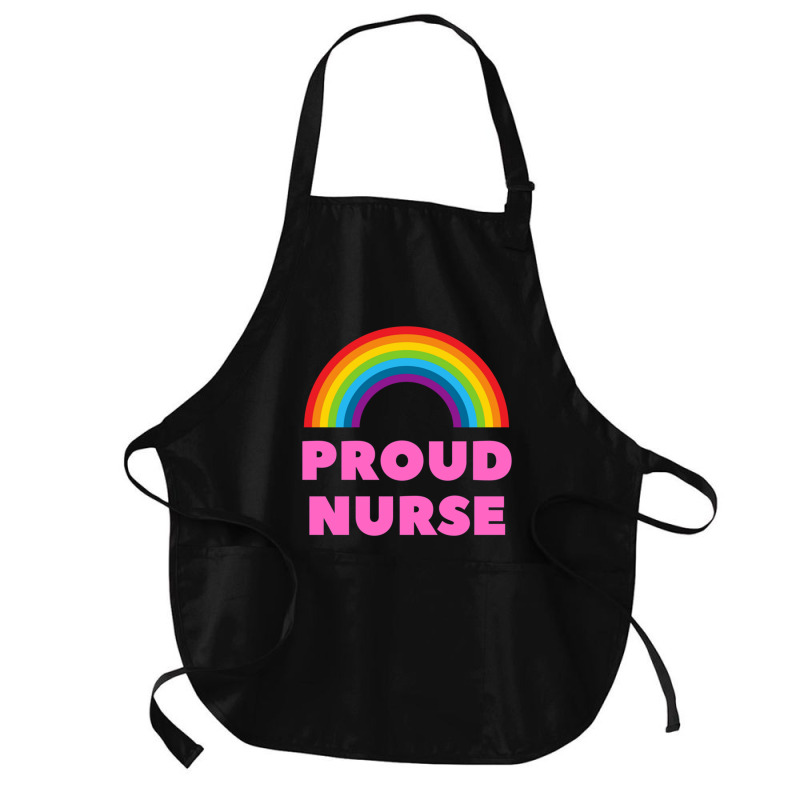 Proud Gay Nurse Medium-length Apron | Artistshot