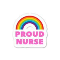 Proud Gay Nurse Sticker | Artistshot