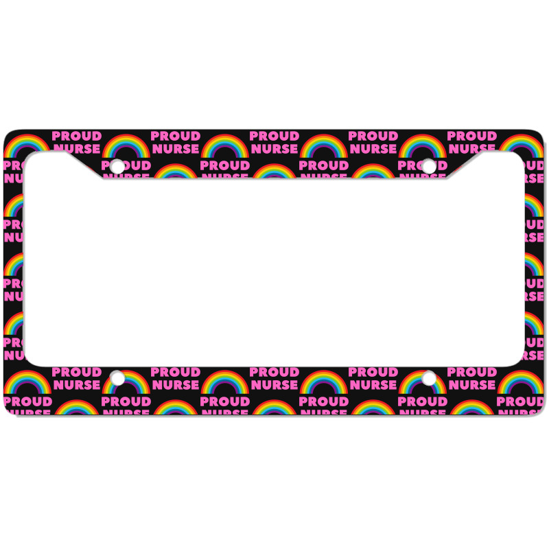 Proud Gay Nurse License Plate Frame | Artistshot