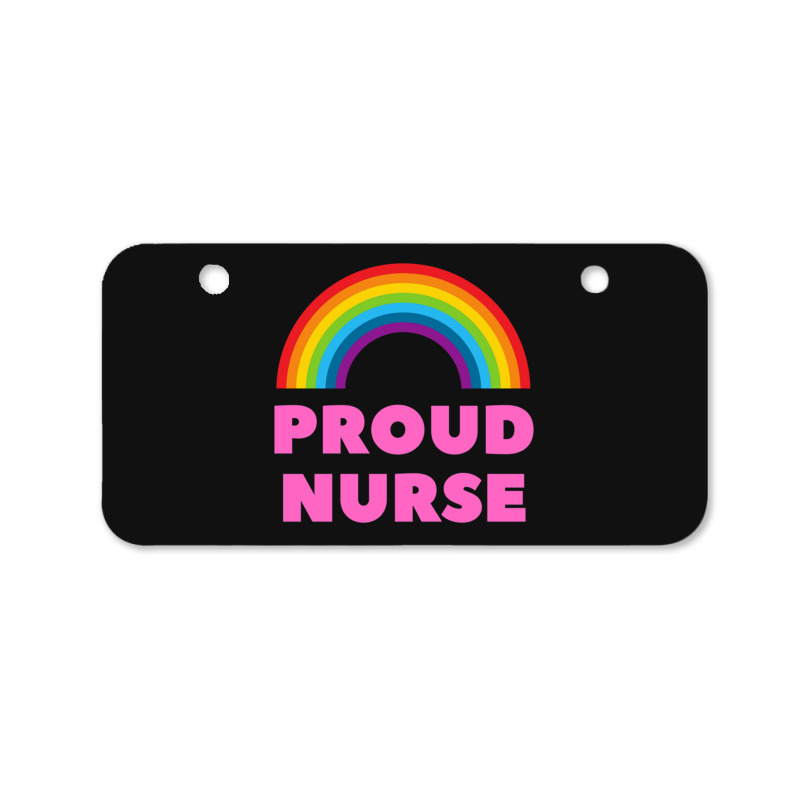 Proud Gay Nurse Bicycle License Plate | Artistshot