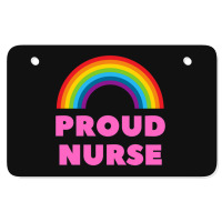 Proud Gay Nurse Atv License Plate | Artistshot