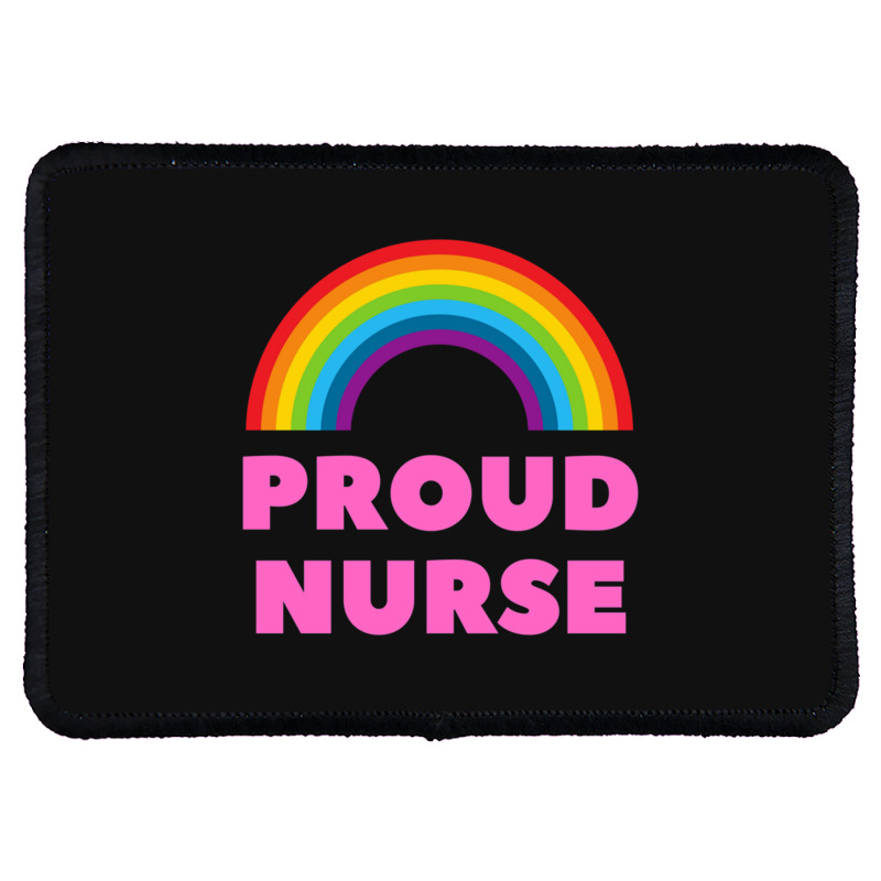 Proud Gay Nurse Rectangle Patch | Artistshot