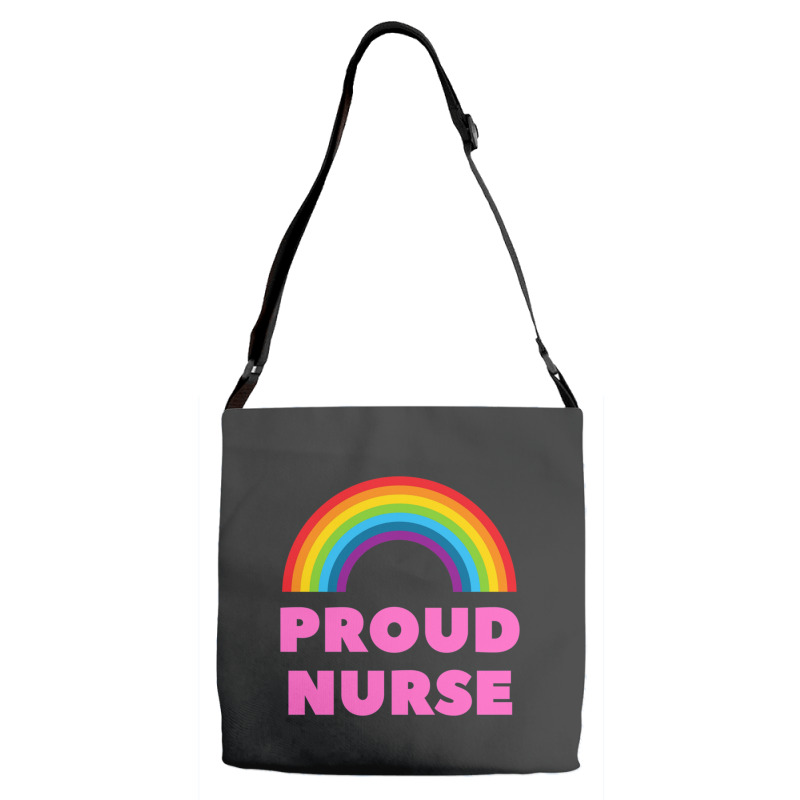 Proud Gay Nurse Adjustable Strap Totes | Artistshot