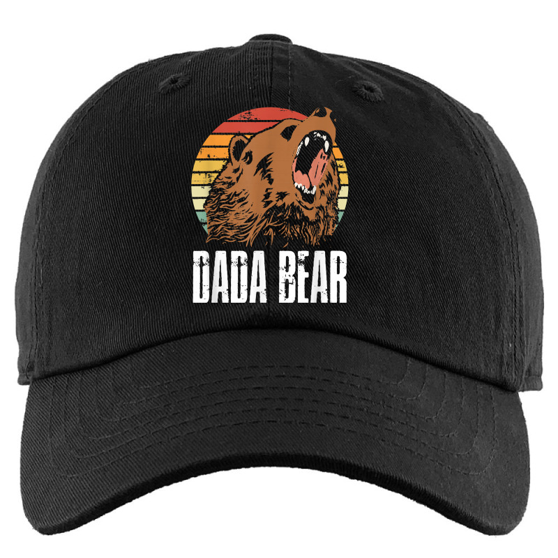 Dada Bear Camping Lover Daddy Father's Day Camping Trip T Shirt Kids Cap by cm-arts | Artistshot