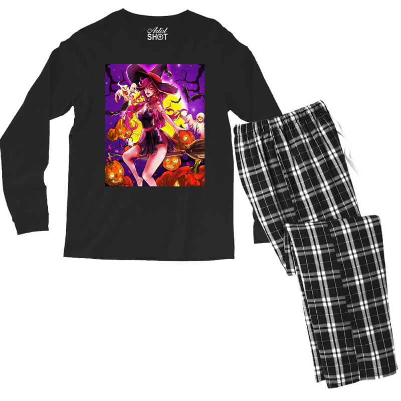 Y Witch Men's Long Sleeve Pajama Set | Artistshot