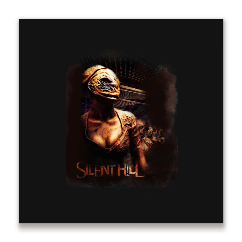 Silent Hill Metal Print Square | Artistshot