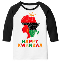 Kinara Seven Principles African American Kwanzaa Afro Women T Shirt Youth 3/4 Sleeve | Artistshot