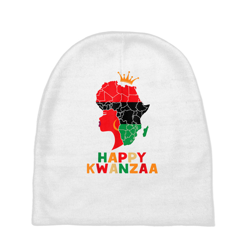 Kinara Seven Principles African American Kwanzaa Afro Women T Shirt Baby Beanies by cm-arts | Artistshot