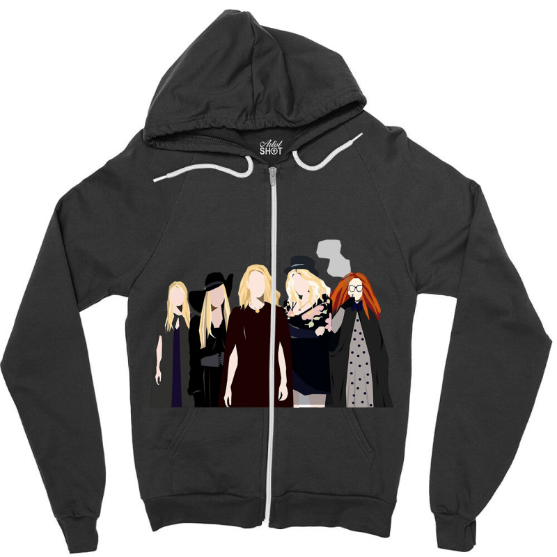 Horror Squad Zipper Hoodie by cm-arts | Artistshot