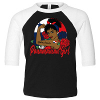 Panamanian Girl Panama Mujer Panamameña Flag Pullover Hoodie Toddler 3/4 Sleeve Tee | Artistshot