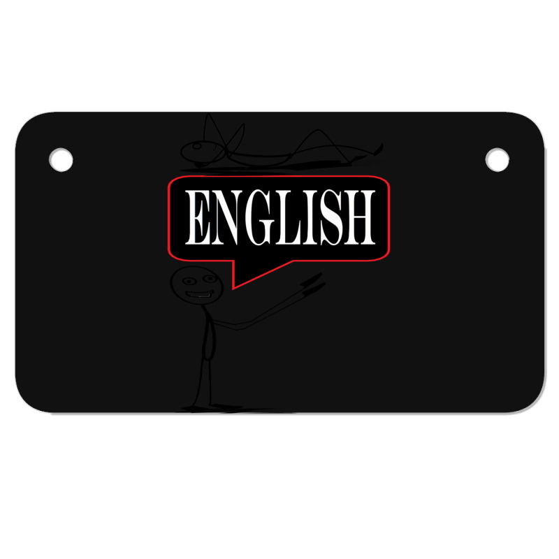 School Subject Motorcycle License Plate | Artistshot