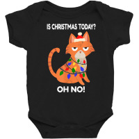 Kitten Is Christmas Today Noved Cat Christmas T Shirt Baby Bodysuit | Artistshot