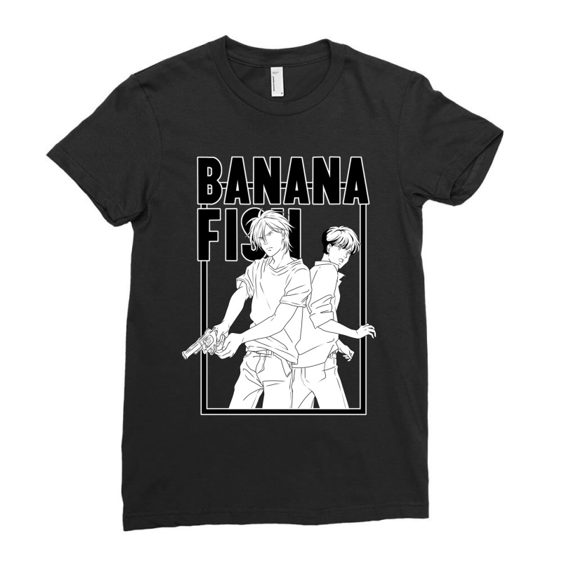 Banana Fish Ladies Fitted T-Shirt by cm-arts | Artistshot