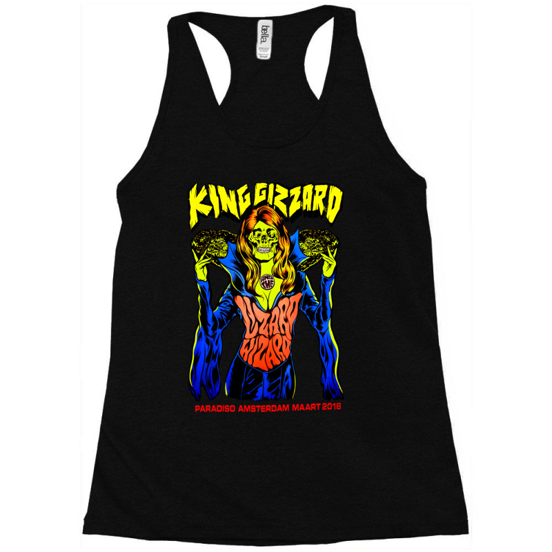 King Gizzard And The Lizard Wizard, Paradiso Amsterdam Maart 2019 Racerback Tank by cm-arts | Artistshot