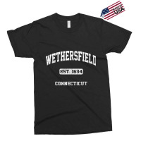 Wethersfield Connecticut Ct Vintage State Athletic Style T Shirt Exclusive T-shirt | Artistshot