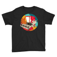 Combine Harvester Tractor Vintage Agricultural Farming T Shirt Youth Tee | Artistshot