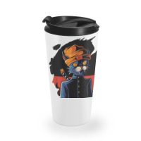 Japanese Anime Samurai Cat Lover Aesthetic Vintage Funny Art T Shirt Travel Mug | Artistshot