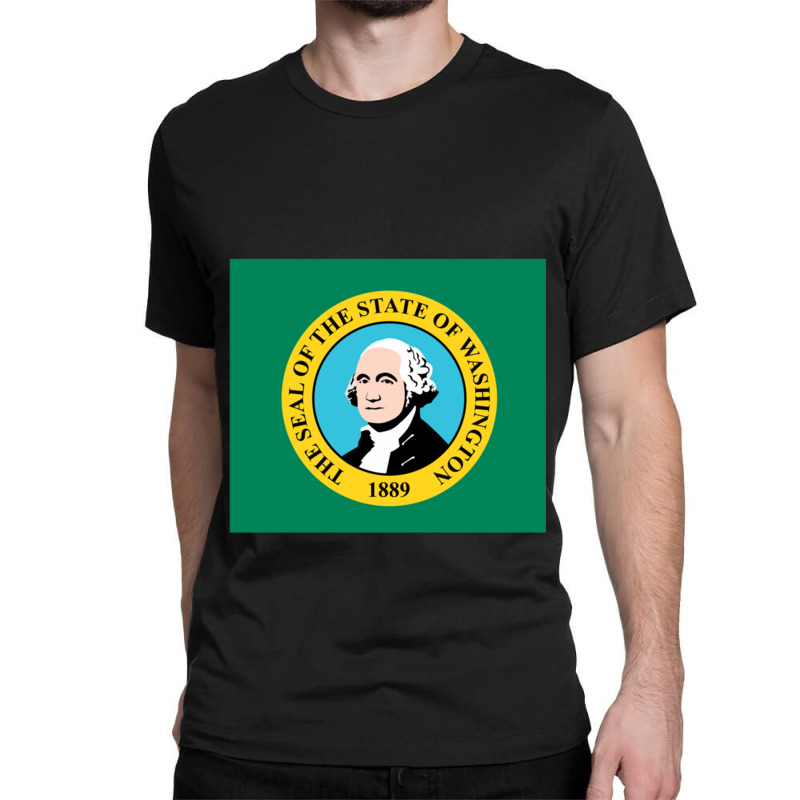 Washington State Classic T-shirt by cm-arts | Artistshot