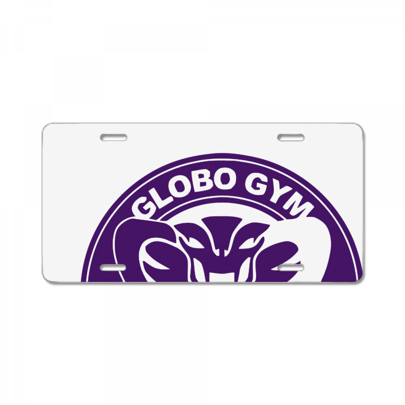 Globo Gym Costume License Plate | Artistshot