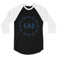 Sad Long 3/4 Sleeve Shirt | Artistshot