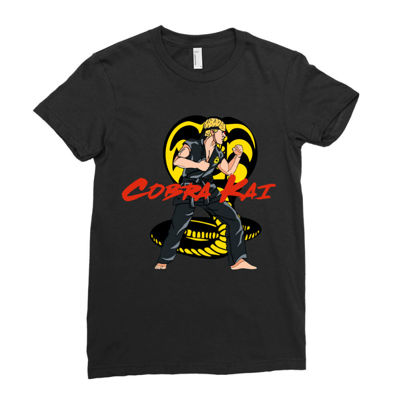 Karate Master, Cobra Ladies Fitted T-Shirt by KikoKoi | Artistshot