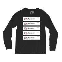 Subject Labels Long Sleeve Shirts | Artistshot