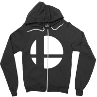 Smash Ball Bros Zipper Hoodie | Artistshot