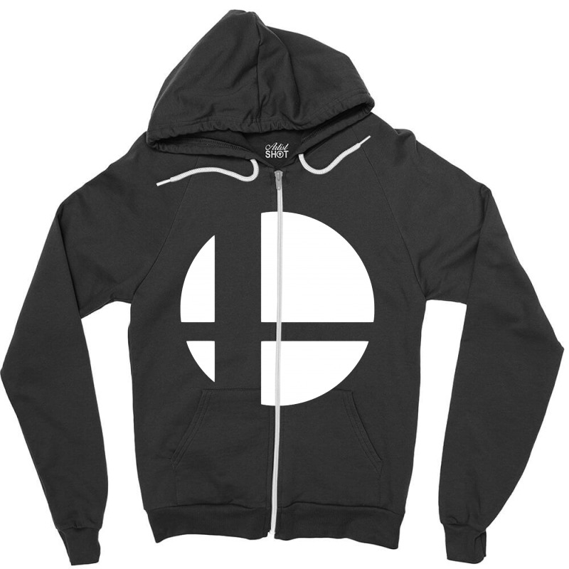 Smash Ball Bros Zipper Hoodie by meghan irwandi | Artistshot