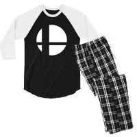 Smash Ball Bros Men's 3/4 Sleeve Pajama Set | Artistshot