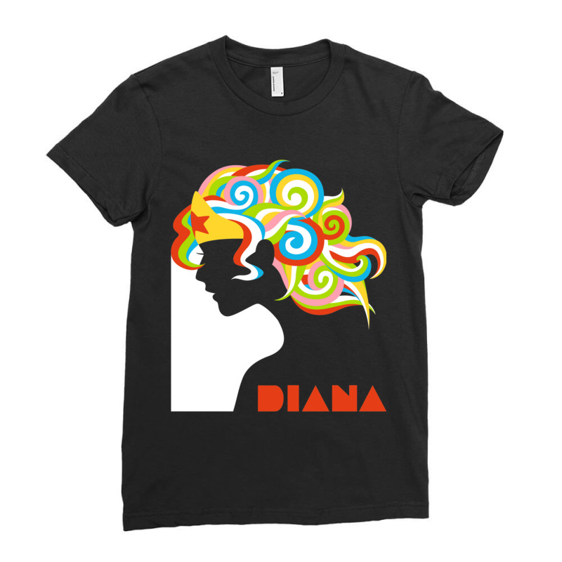 My Friends Call Me Diana Ladies Fitted T-Shirt by cm-arts | Artistshot