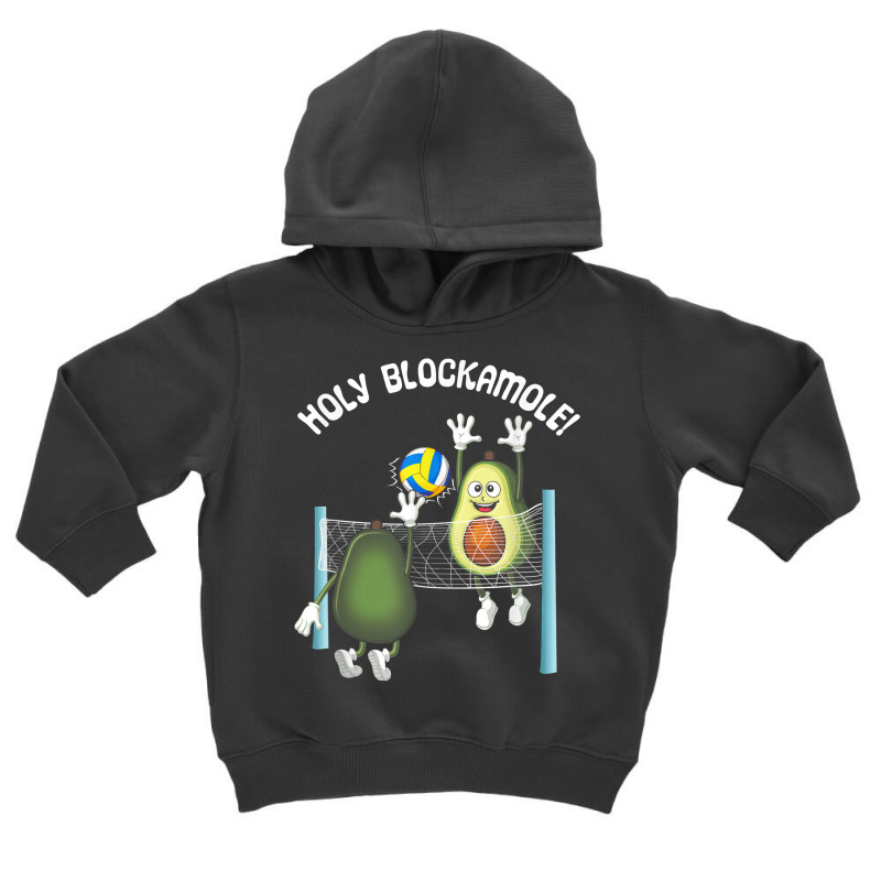 Holy Blockamole! Guacamole Player Blocker Volleyball T Shirt Toddler Hoodie by cm-arts | Artistshot