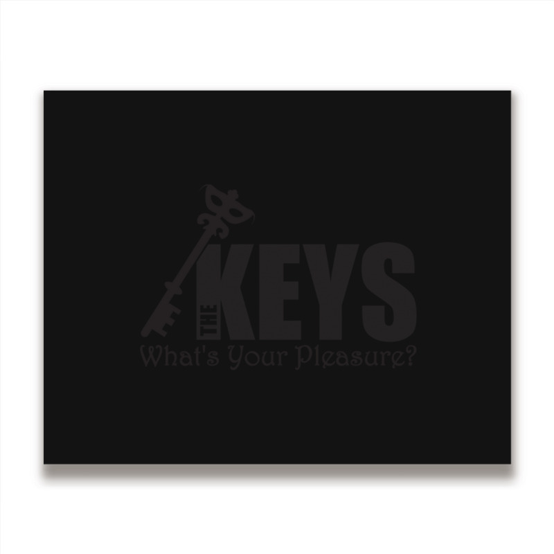 The Keys Club  Confrérie Des Poignards Noirs Tshirt Essentiel Metal Print Horizontal | Artistshot