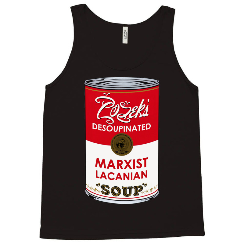 Zizeks Desoupinated Marxist Lacanian Soup Tank Top | Artistshot