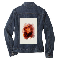 Devil Ladies Denim Jacket | Artistshot