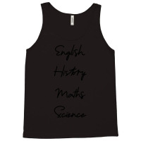 Subject Labels Tank Top | Artistshot