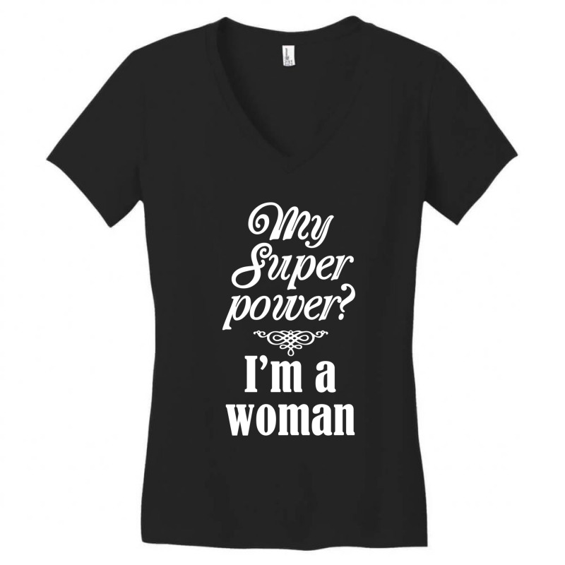 Super Woman Relaxed Fit Women's V-Neck T-Shirt by cm-arts | Artistshot