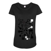 Les Touches Noires Tshirt Classique Maternity Scoop Neck T-shirt | Artistshot