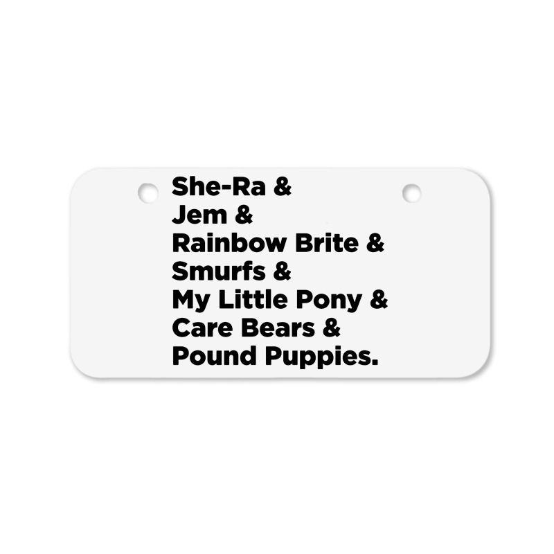 Pound Puppies Bicycle License Plate | Artistshot