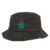 Forest Animal With Nature And Forester And Skunk T Shirt Bucket Hat | Artistshot