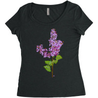 Under The Lilac Tree, I Was Hypnotized By A Strange Delight Women's Triblend Scoop T-shirt | Artistshot