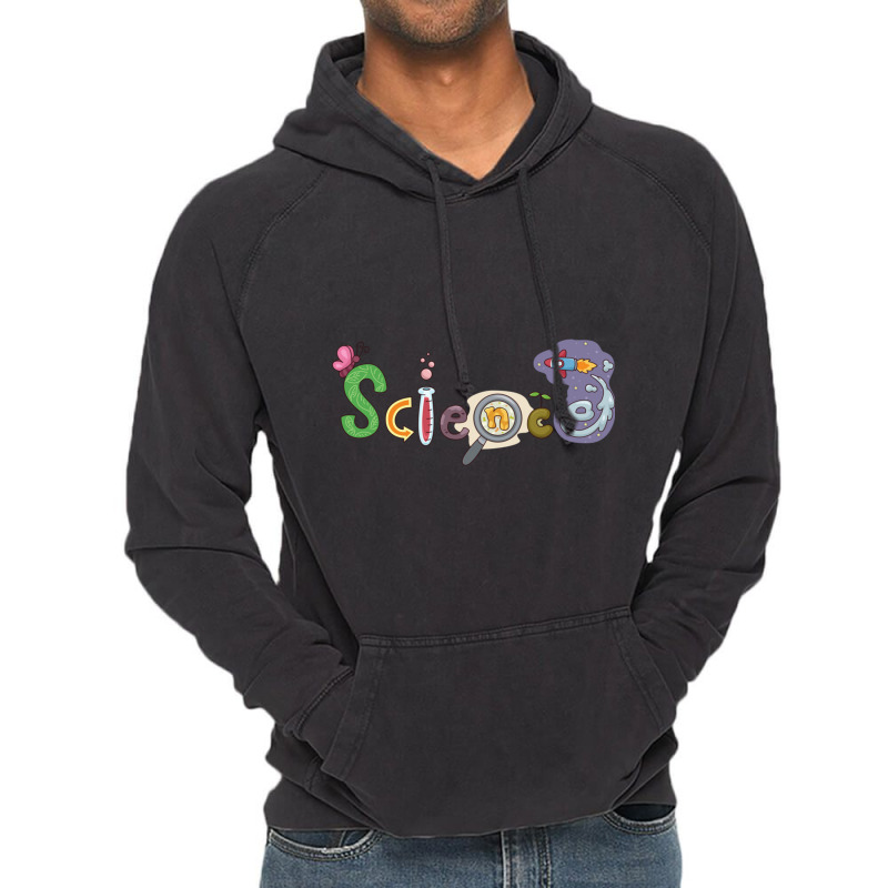 Subject Labels Science Vintage Hoodie | Artistshot