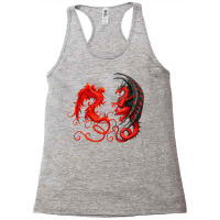 Rising Phoenix Fire And Dragon T Shirt Racerback Tank | Artistshot