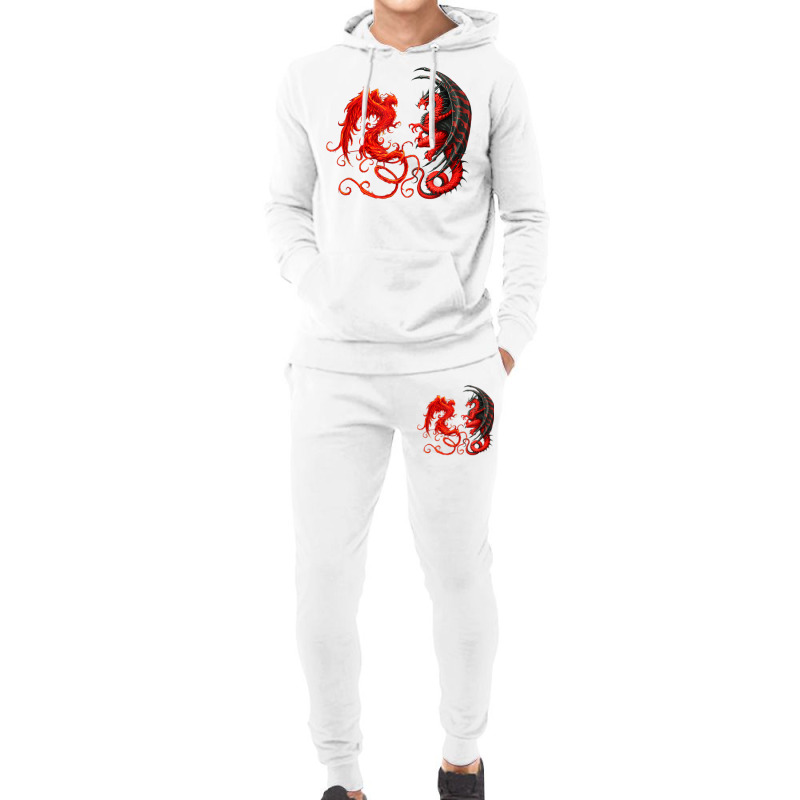 Rising Phoenix Fire And Dragon T Shirt Hoodie & Jogger set by cm-arts | Artistshot