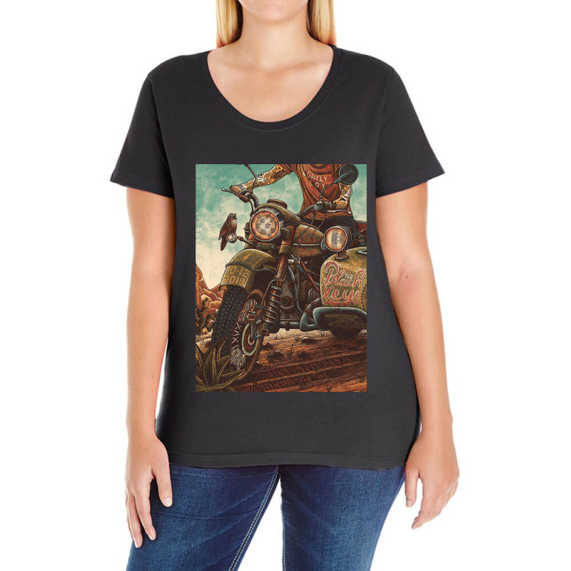 Sans Titre Tshirt Classique Ladies Curvy T-Shirt by SANDRAWILLIAMS | Artistshot