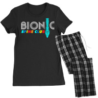 Spinal Fusion Back Spine Surgery  Bionic Spine Club T Shirt Women's Pajamas Set | Artistshot