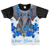 I Wear Blue For Diabetes Awareness Elephant Warrior Women T Shirt Graphic Youth T-shirt | Artistshot