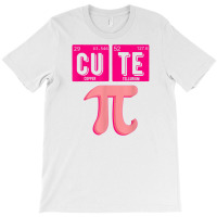 Cute Pie Pi Day Cutie Math Periodic Table Pink Math Teacher T Shirt T-shirt | Artistshot