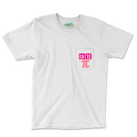 Cute Pie Pi Day Cutie Math Periodic Table Pink Math Teacher T Shirt Pocket T-shirt | Artistshot