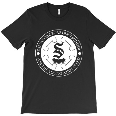 Salva Tore School Crest T-shirt Designed By Eddie A Mackinnon
