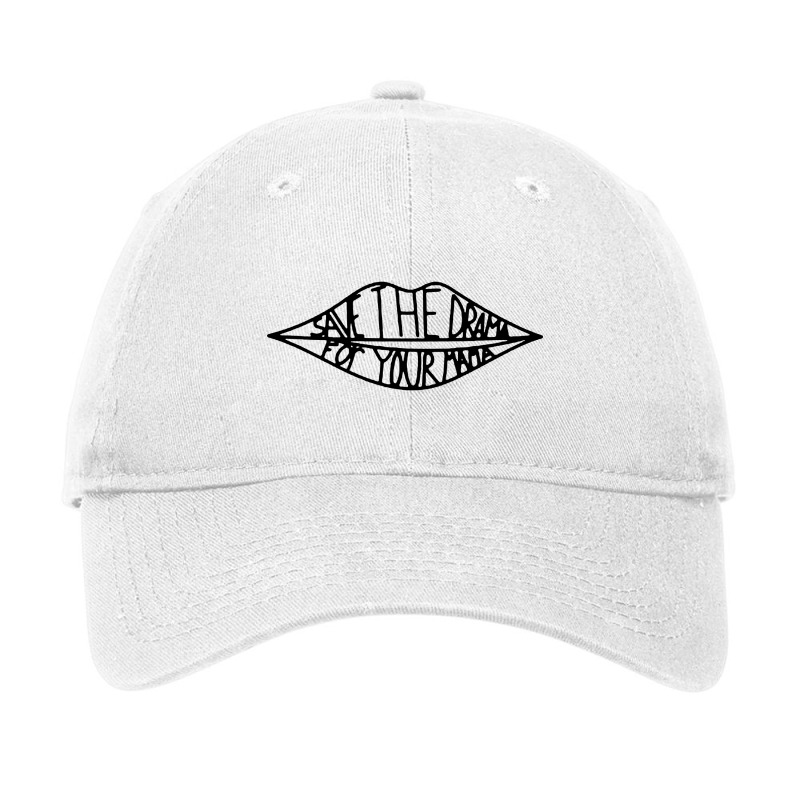 Save The Drama Adjustable Cap by Donkey Apparel | Artistshot